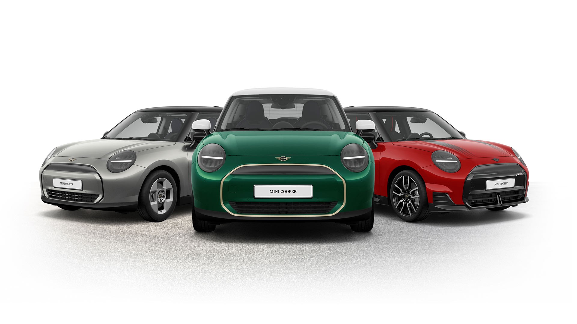 All-electric MINI Cooper - equipment - colours